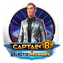 Captain 8 in Galactic Megaways slots