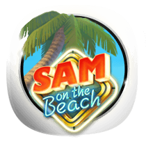 Sam on the beach slot