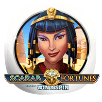 Scarab Fortunes Win and Spin slots